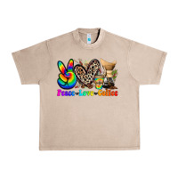 French Oak peace love  coffee Urban Heavy Tee - Zillion Design Studio