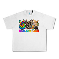 Lunar Rock peace love  coffee Urban Heavy Tee - Zillion Design Studio
