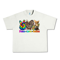 Pistachio peace love  coffee Urban Heavy Tee - Zillion Design Studio