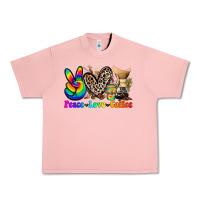 Salmon peace love  coffee Urban Heavy Tee - Zillion Design Studio