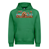 Emerald floral cockapoo Urban Hoodie - Jasminsmagicworld