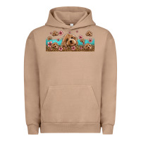 Pigment Burro floral cockapoo Urban Hoodie - Jasminsmagicworld