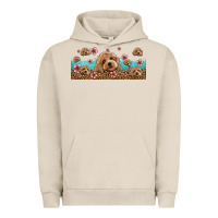 Pigment French Oak floral cockapoo Urban Hoodie - Jasminsmagicworld