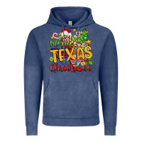 Vintage Denim merry texas christmas Vintage Hoodie - Zillion Design Studio