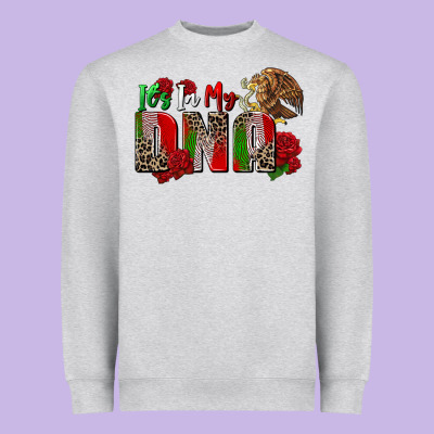 It's In My Own Dna Heavyweight Sweatshirt Designed By Zillion Design Studio