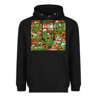 Black feliz navidad merry christmas cactus tumbler Heavyweight Hoodie - Jasminsmagicworld