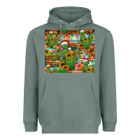 Sage feliz navidad merry christmas cactus tumbler Heavyweight Hoodie - Jasminsmagicworld