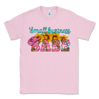 Bubblegum Pink small business babe Classic Tee - HRA Design Shop