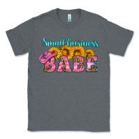 Charcoal Heather small business babe Classic Tee - HRA Design Shop