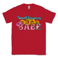 Red small business babe Classic Tee - HRA Design Shop