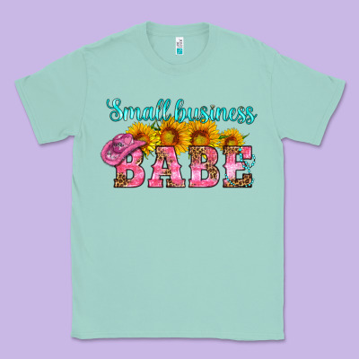 Small Business Babe Classic Tee Designed By Hra Design Shop