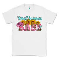 White small business babe Classic Tee - HRA Design Shop