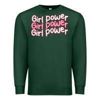 Sports Green girl power Premium Sweatshirt - MaliasSmallBusiness