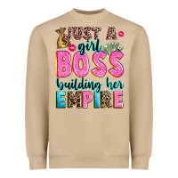 Mushroom just a girl boss building her empire Heavyweight Sweatshirt - texasbilliewilder