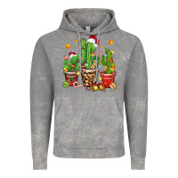 Cloud Rock Christmas cactus Vintage Hoodie - Zillion Design Studio