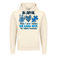Vintage Artic in april we wear blue Vintage Hoodie - JahusDesignShop