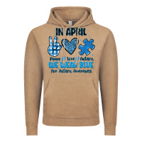 Vintage Coffee in april we wear blue Vintage Hoodie - JahusDesignShop