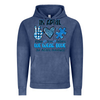 Vintage Denim in april we wear blue Vintage Hoodie - JahusDesignShop