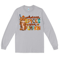 Moon Dust whatever spices your pumpkin Long Sleeve Tee - RacoonDesign