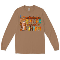 Toasted Coconut whatever spices your pumpkin Long Sleeve Tee - RacoonDesign