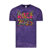 Cloud Purple race 2023 Vintage Tee - Zillion Design Studio
