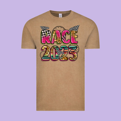 Race 2023 Vintage Tee Designed By Zillion Design Studio
