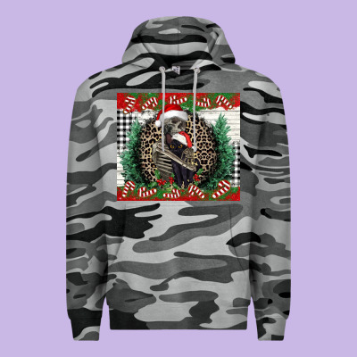 Merry Christmas Skeleton Premium Hoodie Designed By Nancycooperartshop
