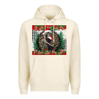 Tofu Merry Christmas skeleton Premium Hoodie - NancyCooperArtShop