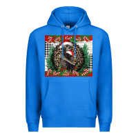 True Royal Merry Christmas skeleton Premium Hoodie - NancyCooperArtShop