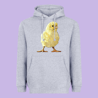 Chick Heavyweight Hoodie Designed By Lillyallendesigns