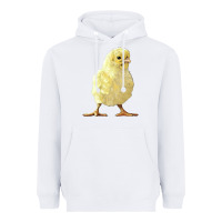 White Chick Heavyweight Hoodie - LillyAllenDesigns