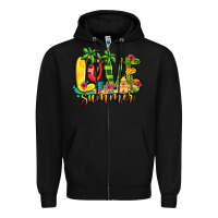Black love summer Zipper Hoodie - Jasminsmagicworld