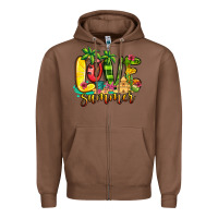 Chestnut love summer Zipper Hoodie - Jasminsmagicworld