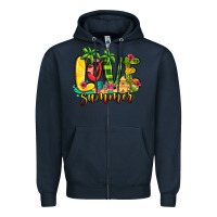 Navy love summer Zipper Hoodie - Jasminsmagicworld