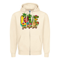 Sandshell love summer Zipper Hoodie - Jasminsmagicworld