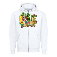 White love summer Zipper Hoodie - Jasminsmagicworld