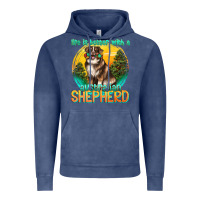 Vintage Denim life is better with a australian shepherd Vintage Hoodie - texasbilliewilder