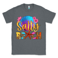 Charcoal Heather salty beach Classic Tee - HRA Design Shop