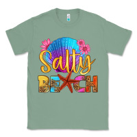 Sage salty beach Classic Tee - HRA Design Shop