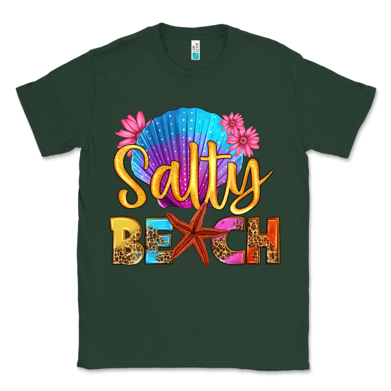 Salty Beach Classic Tee by HRA Design Shop | Teevron