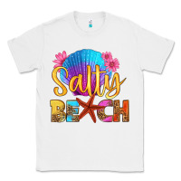 White salty beach Classic Tee - HRA Design Shop
