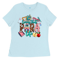 Baby Blue living that  para  life Ladies Tee - AdoDesignShop