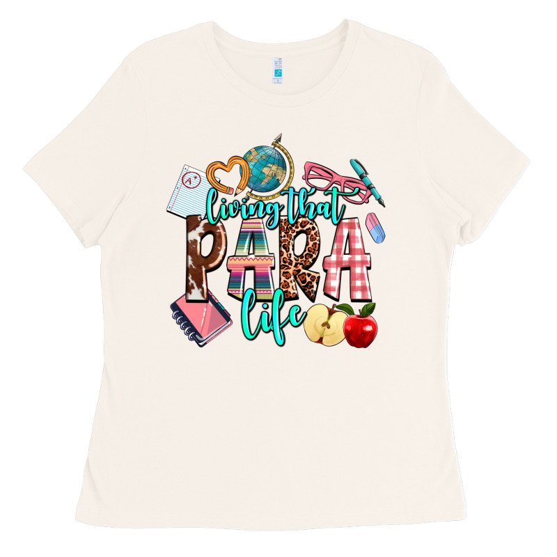 Living That  Para  Life Ladies Tee by AdoDesignShop | Teevron