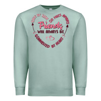 Seafoam side by or miles apart friends will always be conn Premium Sweatshirt - MaliasSmallBusiness