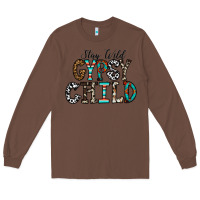 Chestnut stay wild gypsy child Long Sleeve Tee - CowhideDigitalArt