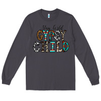 Smoke stay wild gypsy child Long Sleeve Tee - CowhideDigitalArt