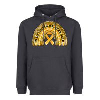 Smoke Childhood cancer awareness rainbow Heavyweight Hoodie - Jasminsmagicworld