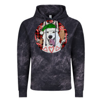 Cloud Black Christmas White Shepherd With Buffalo Plaid Vintage Hoodie - RanaPortraitStore