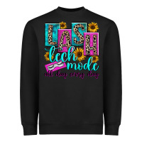 Black lash tech mode all day every day Heavyweight Sweatshirt - texasbilliewilder