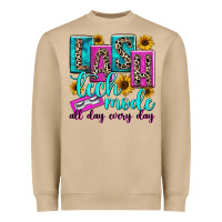 Mushroom lash tech mode all day every day Heavyweight Sweatshirt - texasbilliewilder